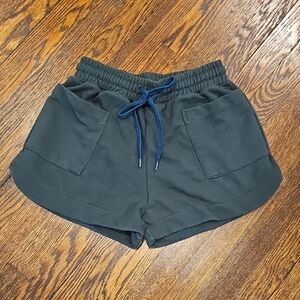 Farm Rio Dark Green Pull On Shorts